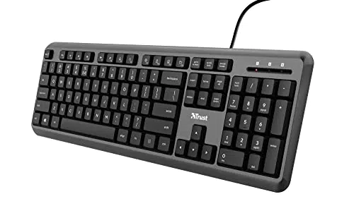 Trust Ody Tastiera Cablata, Tastiera Full-size, Layout QWERTY IT