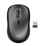 Trust Yvi+ Mouse Wireless Silenzioso con Design Sostenibile, 800-1600 DPI, nero