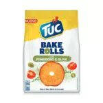 Tuc Bake Rolls, Gusto Pomodoro e Olive, Chips di Pane Cotte al Forno