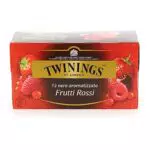 Twinings Tè Nero ai Quattro Frutti Rossi, 25 Filtri