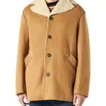 United Colors of Benetton Giacca 23HVUN01R Uomo, Biscotto 901