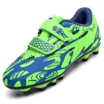 Unitysow Scarpe da Calcio Ragazzi FG/AG Professionale All'aperto Sportivo Scarpe da Allenamento Bambini Teenager Scarpe Calcetto Spike Tacchetti 28-