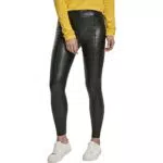 Urban Classics Hose Ladies High Waist Cropped Pants Pantaloni