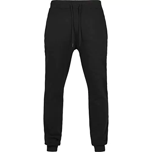 Urban Classics Pantaloni Organici Basic, Nero
