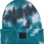 Urban Classics Tie Dye Kids Berretto Beanie Hat, Grigio/Teal