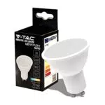 V-TAC Lampadina LED GU10-10W 1000 Lumen - Alta Luminosità - Faretto Led GU10 per Massima Efficienza e Risparmio Energetico - 6500K Luce Fredda