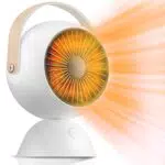 VCLPOWER Stufe Elettriche a Basso Consumo, 1300W Stufetta Elettrica Basso Consumo