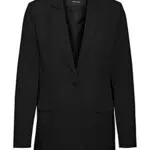VERO MODA Vmzelda LS Loose Blazer Noos, Nero, 40 Donna