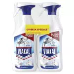 Viakal Spray Anticalcare, Confezione da 2 x 720ml, Regolare