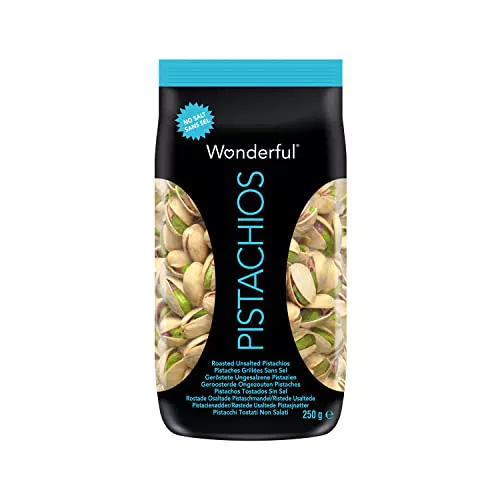 Wonderful Pistacchi Tostati Non Salati, 250g
