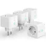 Presa smart WiFi con Protezione Sovraccarico, 4 pezzi