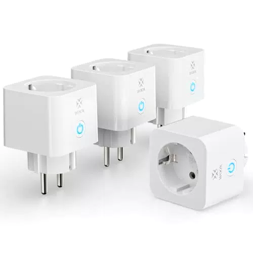 Presa smart WiFi con Protezione Sovraccarico, 4 pezzi