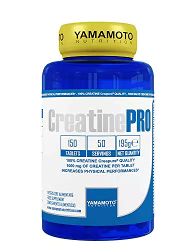 YAMAMOTO NUTRITION, Creatine PRO Creapure 150 Compresse