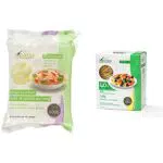 Zenpasta Shirataki Essiccati Formato Spaghetti, 250g & Penne Rigate con Farina di Konjac