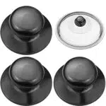 4 Pezzi Manopole Coperchio Pentola Pomello di Ricambio per Il Coperchio Delle Pentole per Pentole e Padelle di Ricambio