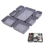 7Pcs Sistema Organizzatore per Cassetti, Vassoi Organizer per Cassetti