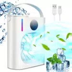 900ML Condizionatore Portatile Raffreddatore D'aria 4 in 1 Mini Climatizzatore Portatile con 12H Timer