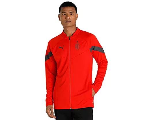AC Milan Training Giacca Uomo Rosso/Nero Asfalto XXL