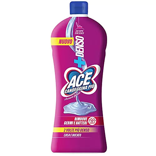 ACE Candeggina Più Denso Squeeze Aroma Floreale, Flacone da 1 litro