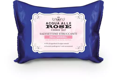 Acqua alle Rose, Salviettine Micellari Struccanti Linea Sensitive