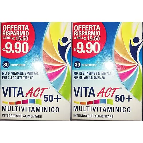 ACT Vita 50+ Multivitaminico - 60 Compresse