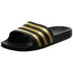 adidas Adilette Aqua, Infradito Unisex - Adulto, Core Black Gold Met Core Black