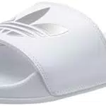 adidas Adilette Lite W, Sneaker Donna, Ftwr White/Ftwr White/Matte Silver