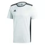 Adidas Entrada 18 Maglietta, Bianco, 3XL