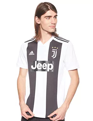 Adidas Juve H JSY, Maglietta da Calcio Uomo, Bianco
