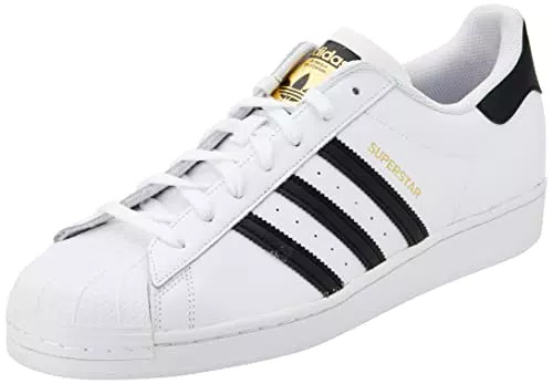 adidas Superstar, Scarpe da Ginnastica Basse Uomo, Bianco
