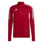 adidas Uomo Track Top Con22 TR Top, Team Power Red 2/White