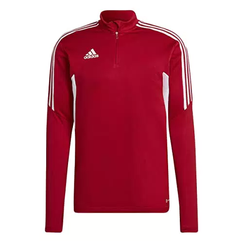 adidas Uomo Track Top Con22 TR Top, Team Power Red 2/White