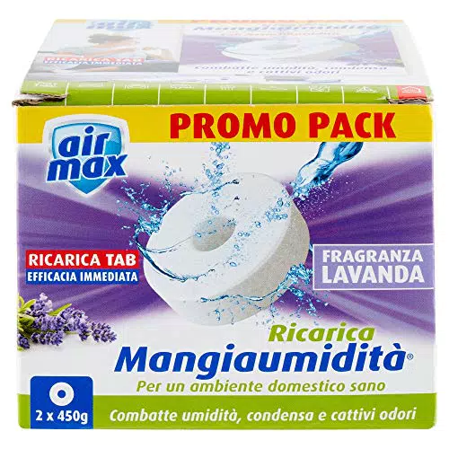 Air Max Ricarica Tab Assorbiumidità Lavanda 2x450gr