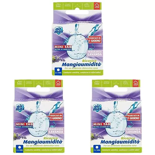 AIRMAX Ricarica Mini Tabs Lavanda 6 x 100gr