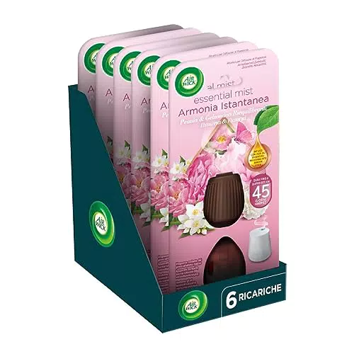 Airwick Ricariche per Diffusore di Oli Essenziali Armonia Istantanea