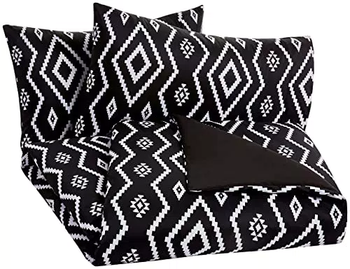 Amazon Basics - Set copripiumino in microfibra, 200 x 200 cm