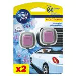 Ambi Pur Profumatore Auto, 2 Deodoranti Auto, Fragranza Risveglio Primaverile