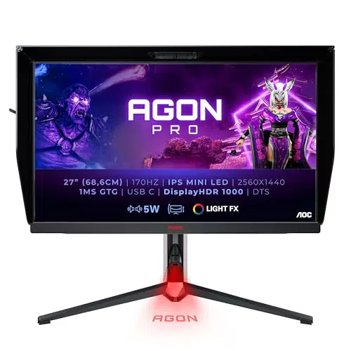 AOC Agon Pro AG274QXM - Monitor Gaming da 27 Pollici QHD