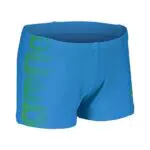 arena Logo Costume Bambino Mare e Piscina, Costume da Bagno in Morbido Tessuto ad Asciugatura Rapida