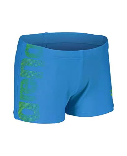 arena Logo Costume Bambino Mare e Piscina, Costume da Bagno in Morbido Tessuto ad Asciugatura Rapida