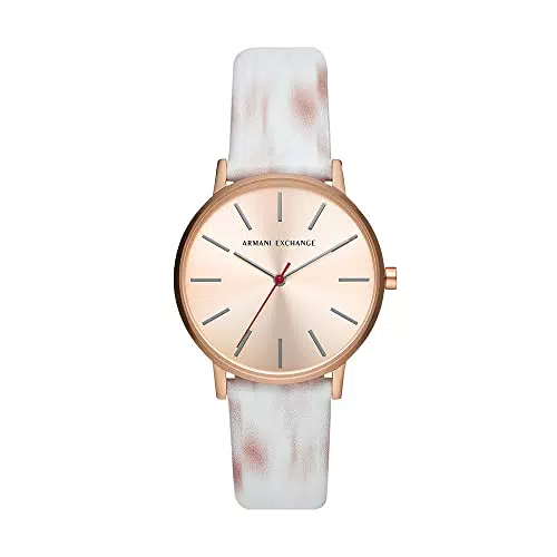 Armani Exchange Orologio da donna, movimento al quarzo a tre lancette