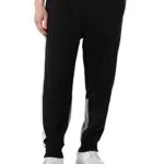 ARMANI EXCHANGE pantaloni in pile con logo colorblock