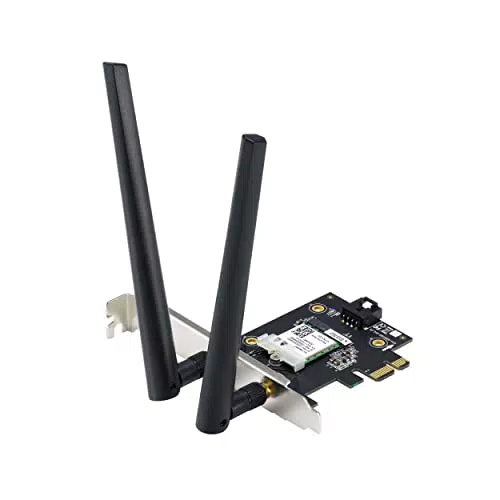 ASUS AXE5400 Adattatore WiFi 6E PCI-E con 2 Antenne Esterne