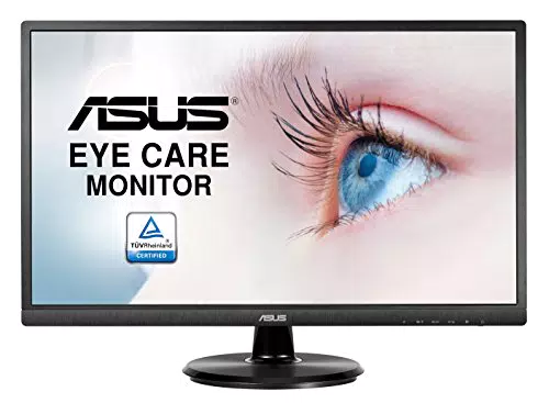 Asus VA249HE 24" Monitor, FHD, 1920 x 1080, VA, HDMI