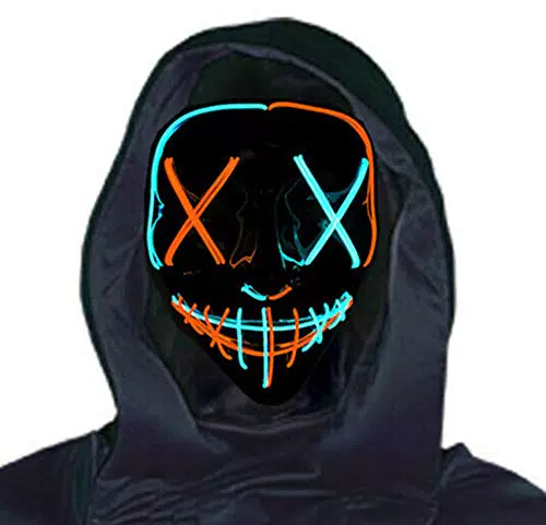 AvviKro Maschera di Halloween, Maschera di spurgo a LED