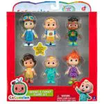 Bandai - CoComelon, Confezione 6 Action Figure 7 cm da Collezionare