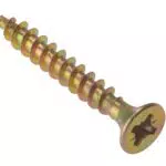 Bargainscrews - Confezione da 100 viti multiuso, ideali per essere impiegate su pannelli truciolari