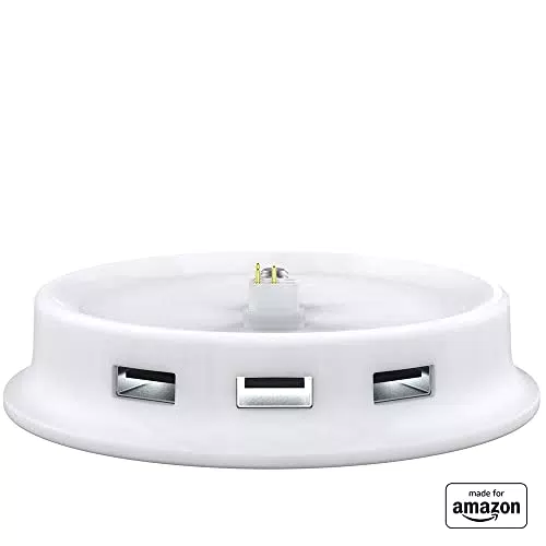 Base di ricarica USB Made for Amazon, per Amazon Echo