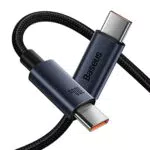 Baseus Cavo USB C a Type-C Ricarica Rapida 100W, 1 Metri Cavetto USB C con PD 3.0
