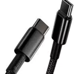 Baseus Cavo USB C a USB C Ricarica Rapida 100W, 1 Metri Cavetto Type-C con PD 3.0